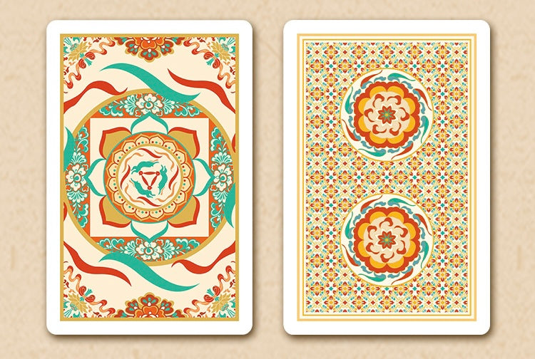 Nine-Colored Deer Playing Cards by DUNHUANG Impression