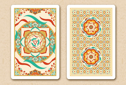 Nine-Colored Deer Playing Cards by DUNHUANG Impression