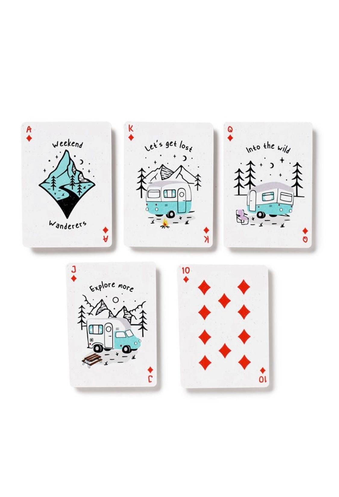 Wildwood Caravan Playing Cards by Puckator