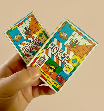 Enjoy Pleasure in Good Times Playing Cards