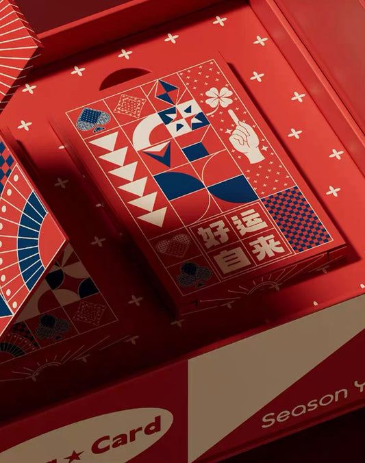 Luck Comes Easy Playing Cards by "Season Youth"