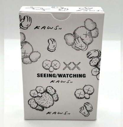 Kaws Seeing / Watching (White Edition) Playing Cards