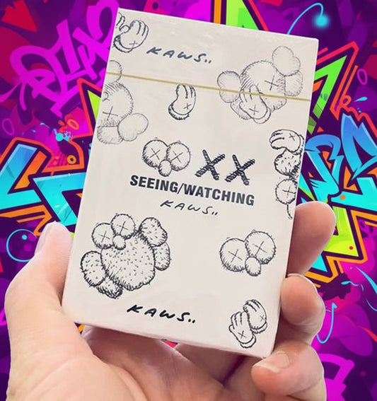 Kaws Seeing / Watching (White Edition) Playing Cards