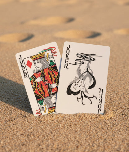 Nine-Colored Deer Playing Cards by DUNHUANG Impression