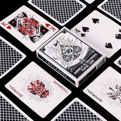 Warriors Of Three Kingdoms (Blue) Playing Cards by YOKAGAME