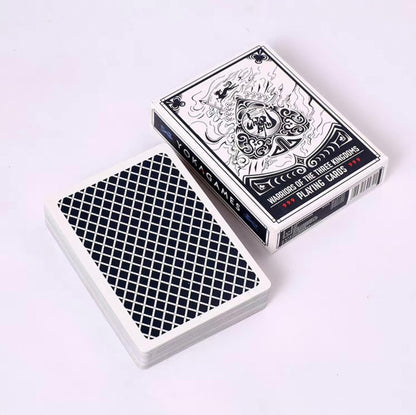 Warriors Of Three Kingdoms (Blue) Playing Cards by YOKAGAME