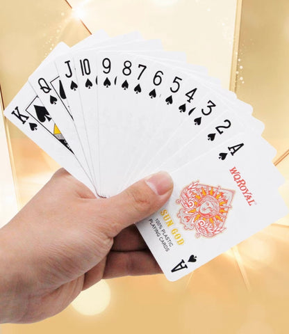 Sun God Greek Mythology Themed Orange Edition Playing Cards