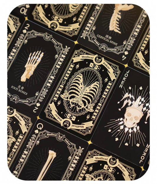 Medical Poker (Black Edition) Playing Cards