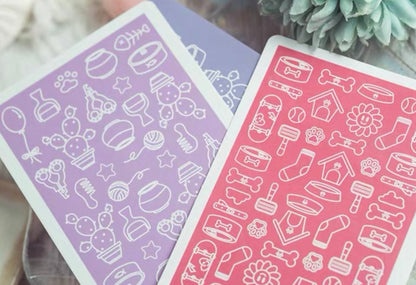 Kitten Diary - Kitten Purple Edition Playing Cards