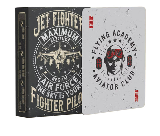 Jet Fighter Playing Cards