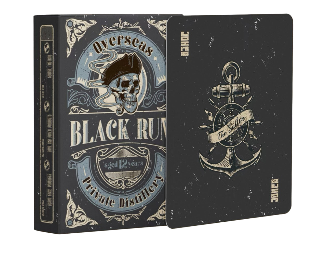 Black Rum Playing Cards
