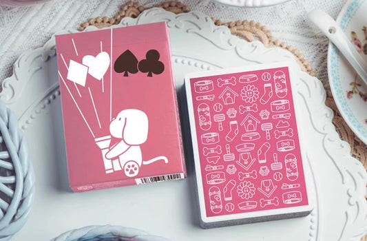 Puppy Diary - Puppy Pink Edition Playing Cards by ACPC