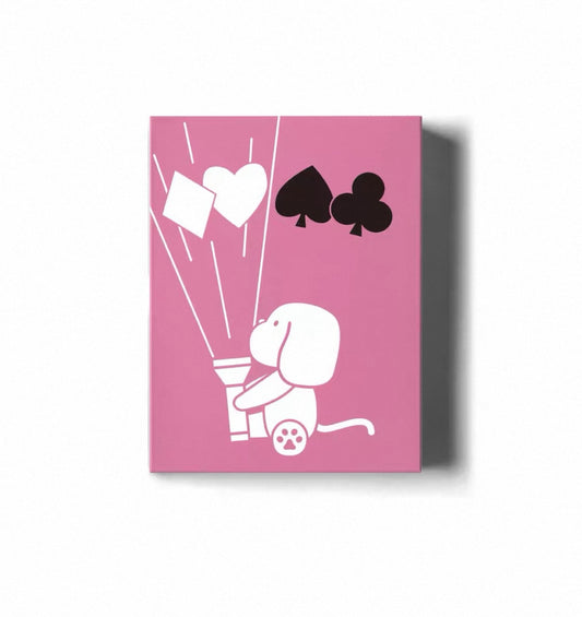 Puppy Diary - Puppy Pink Edition Playing Cards by ACPC