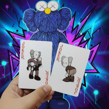 Kaws Seeing / Watching (Black Edition) Playing Cards
