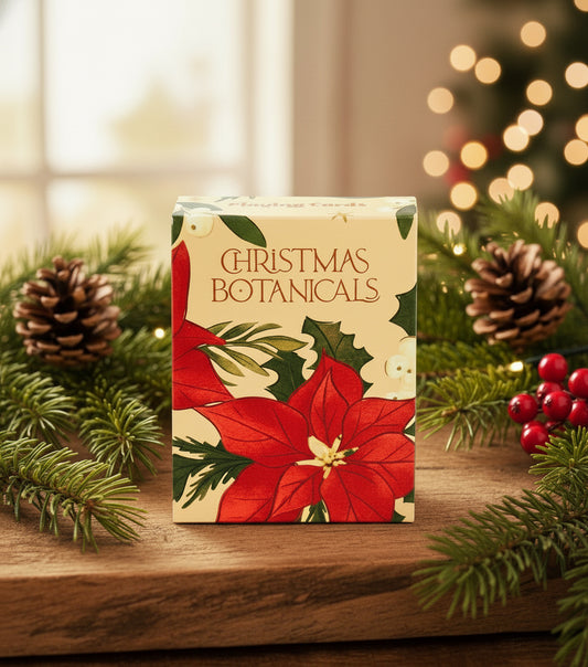 Christmas Botanicals Standard Playing Cards
