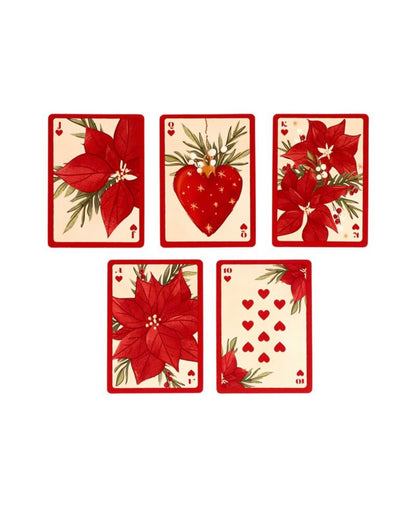 Christmas Botanicals Standard Playing Cards