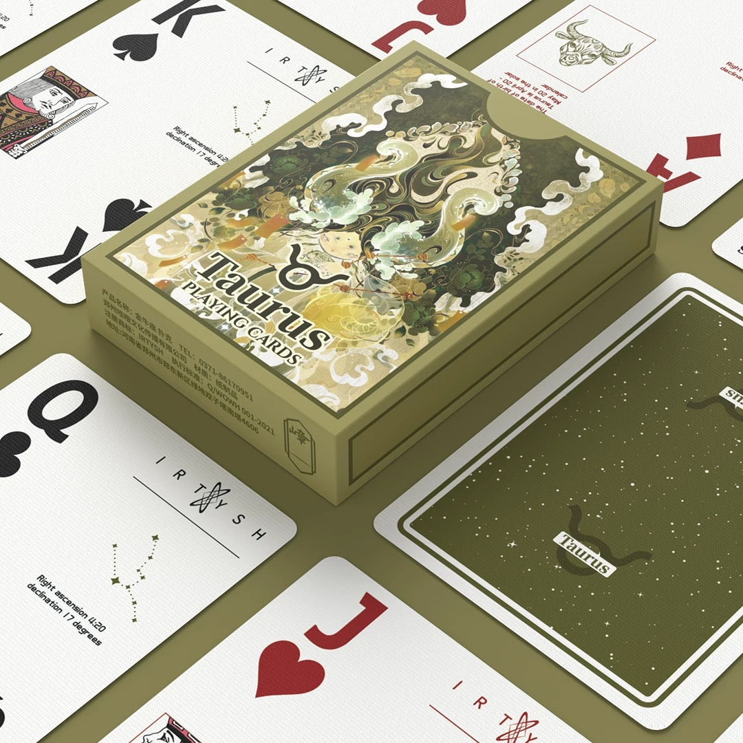 Taurus Playing Cards by WohStudio