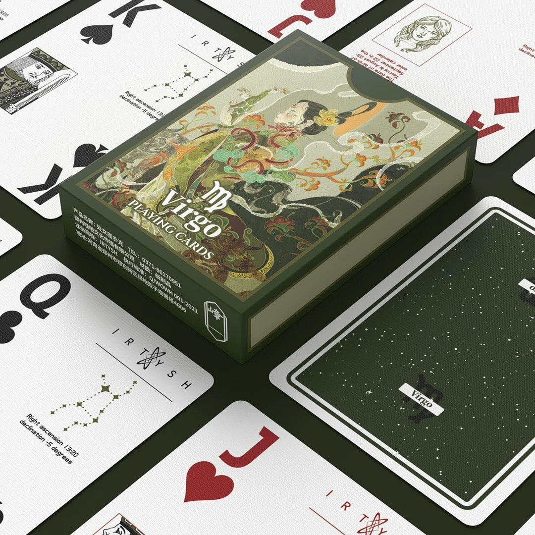 Virgo Playing Cards by WohStudio