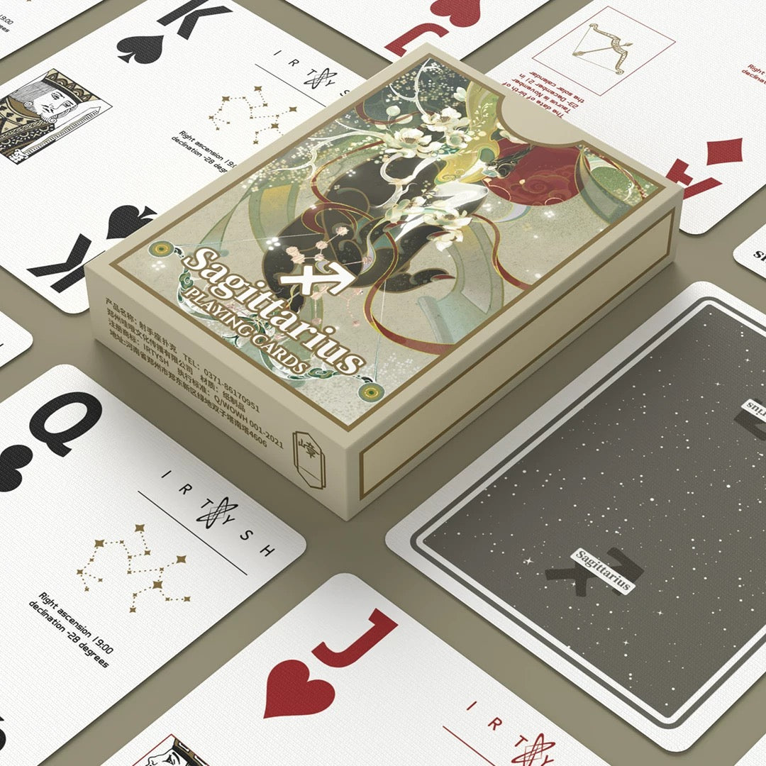 Sagittarius Playing Cards by WohStudio