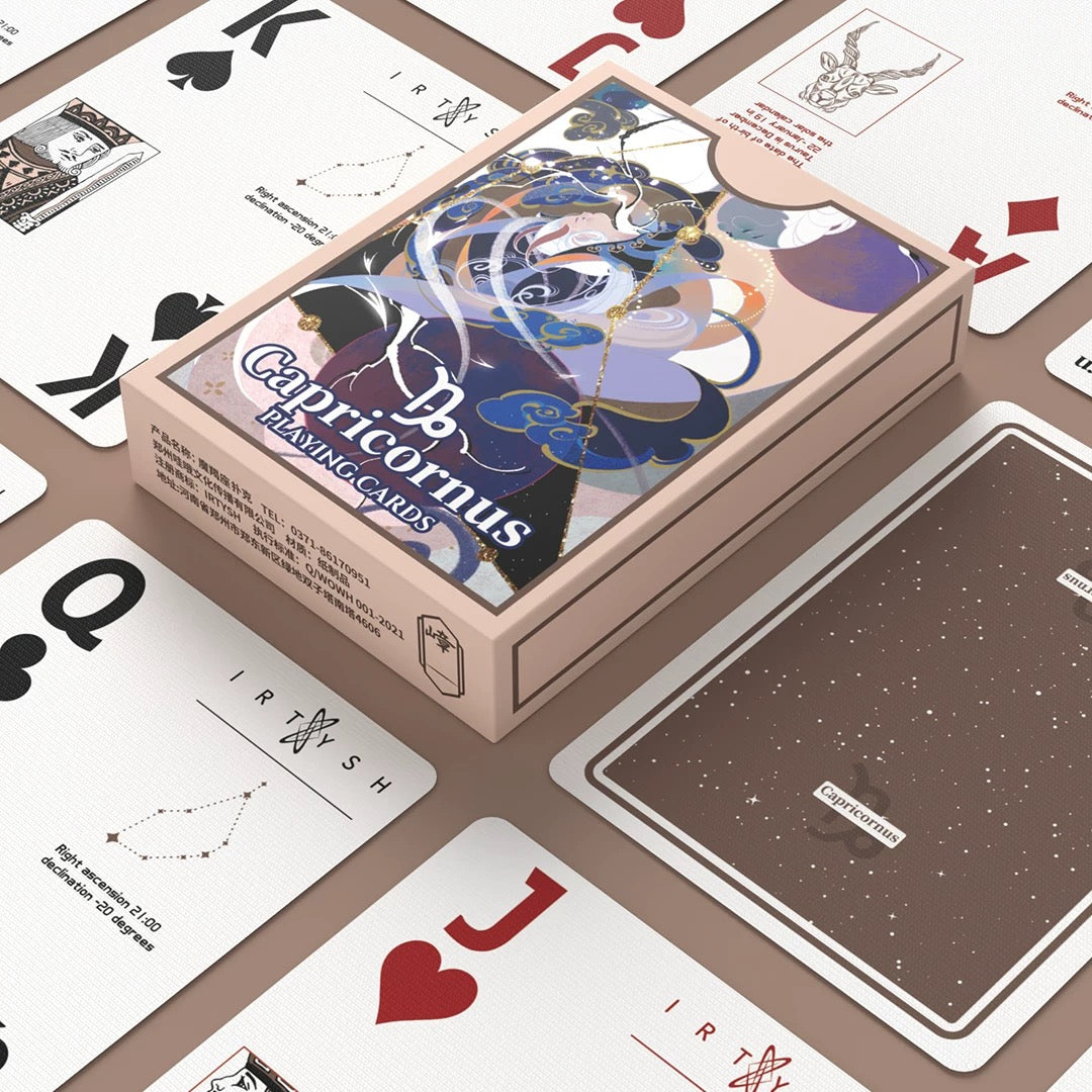 Capricorn Playing Cards by WohStudio