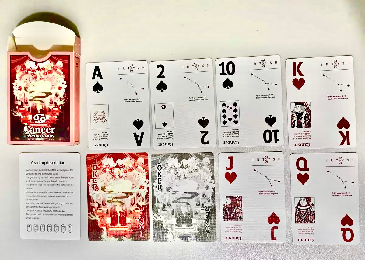 Cancer Playing Cards by WohStudio
