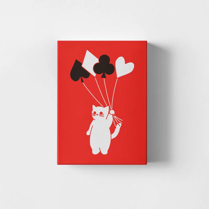 Kitten Diary - Red Limited Edition Playing Cards by ACPC