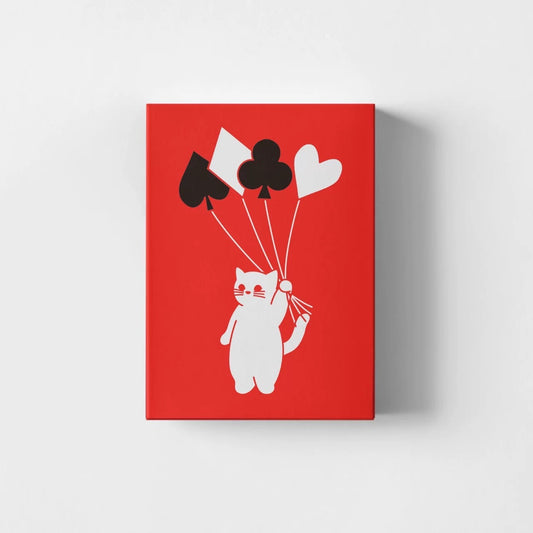 Kitten Diary - Red Limited Edition Playing Cards by ACPC