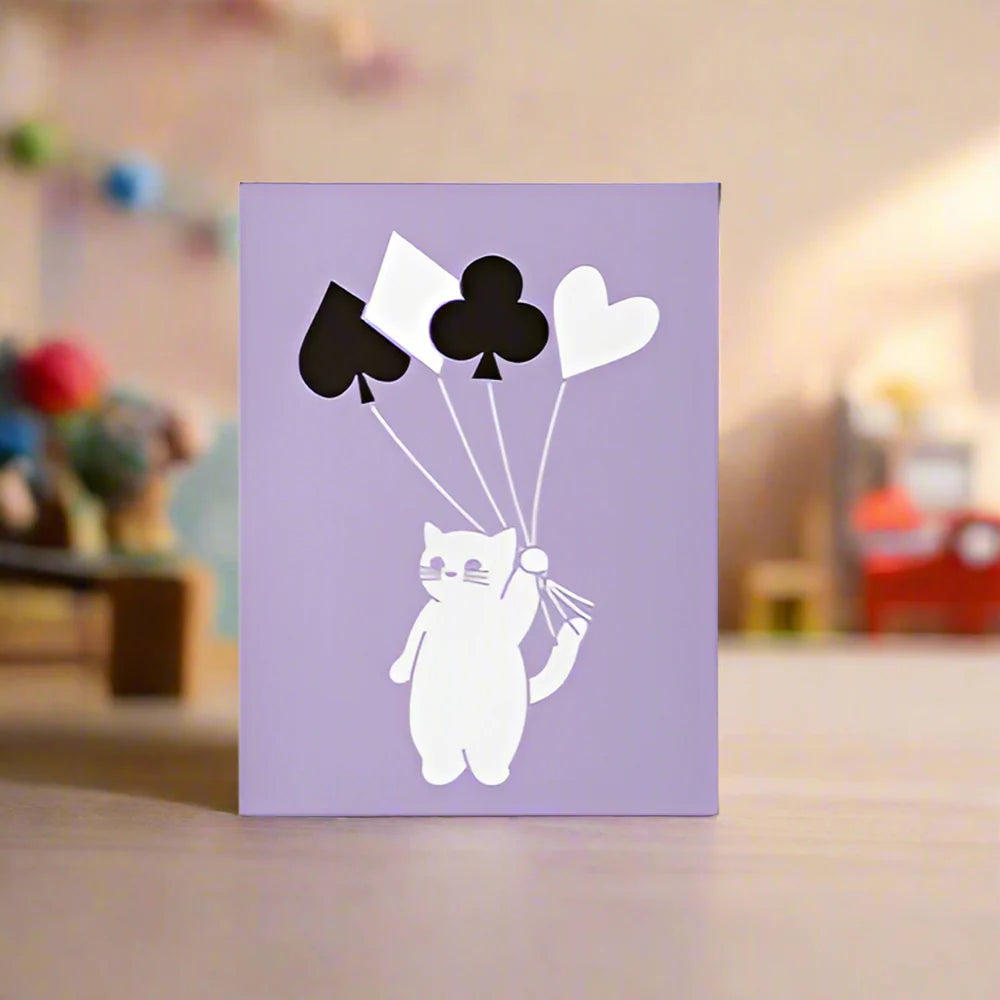 Kitten Diary - Kitten Purple Edition Playing Cards