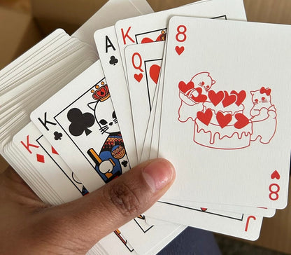 Kitten Diary - Kitten Purple Edition Playing Cards