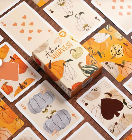 Autumn Harvest Playing Cards by Puckator UK