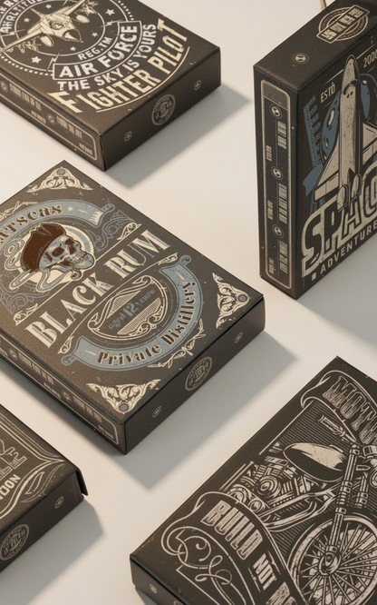 Black Rum Playing Cards