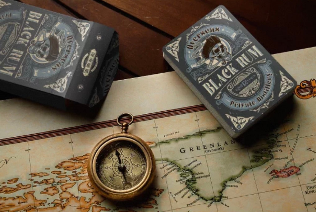 Black Rum Playing Cards