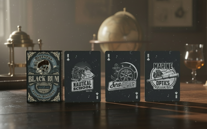 Black Rum Playing Cards