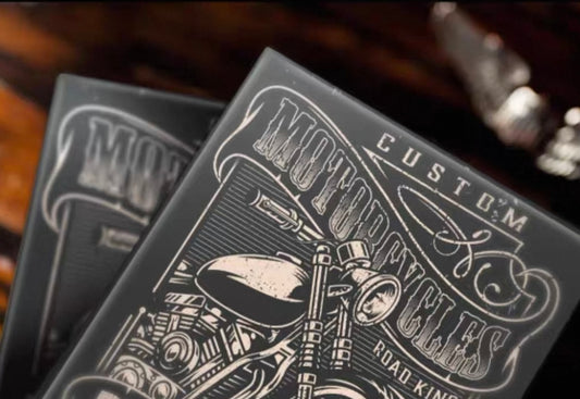 Custom Motorcycles Playing Cards