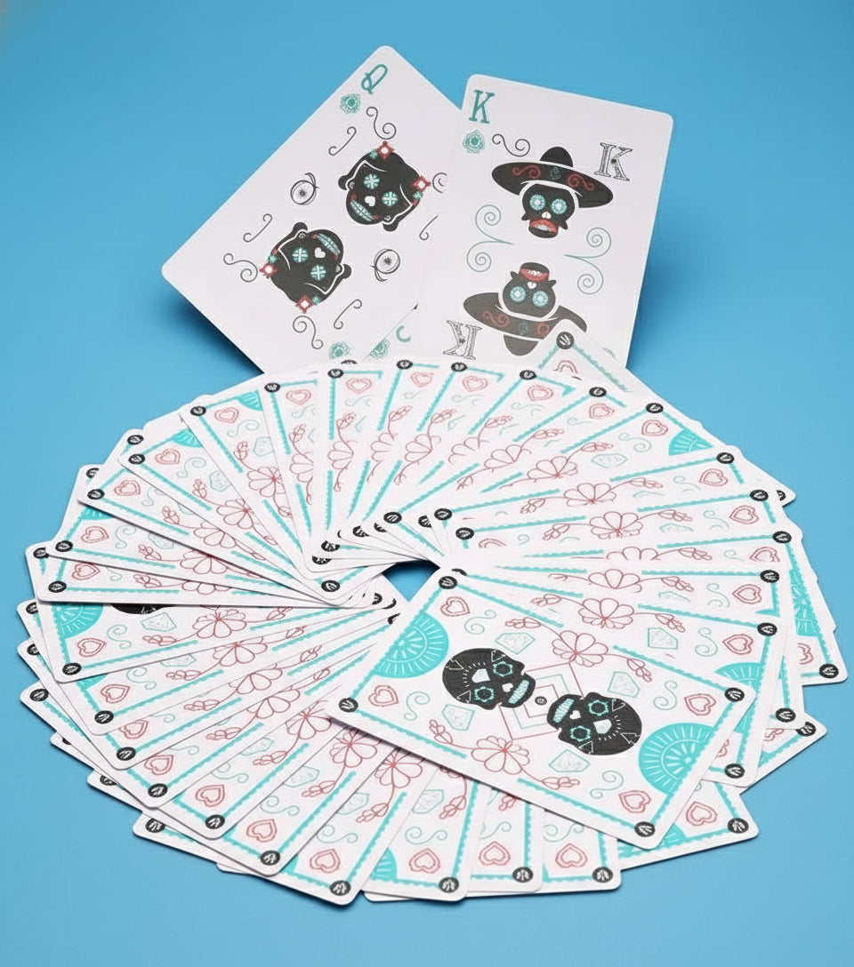 Calavera Playing Cards by PVC
