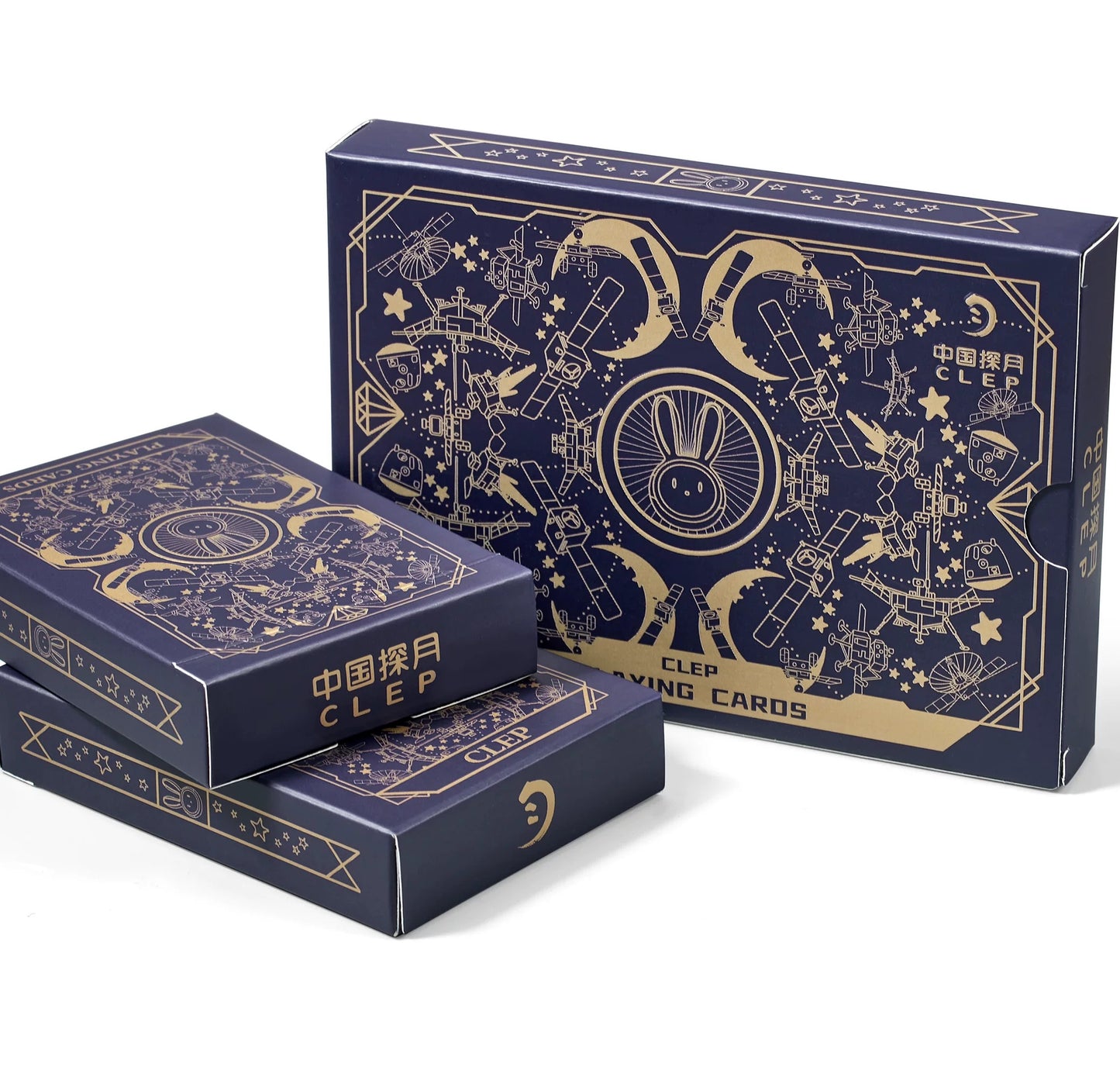 CLEP (Moon Exploration) Playing Cards by "YUETU"