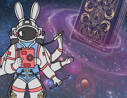 CLEP (Moon Exploration) Playing Cards by "YUETU"