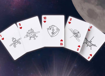 CLEP (Moon Exploration) Playing Cards by "YUETU"