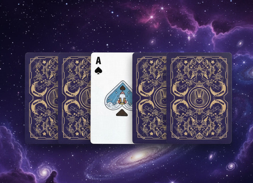 CLEP (Moon Exploration) Playing Cards by "YUETU"