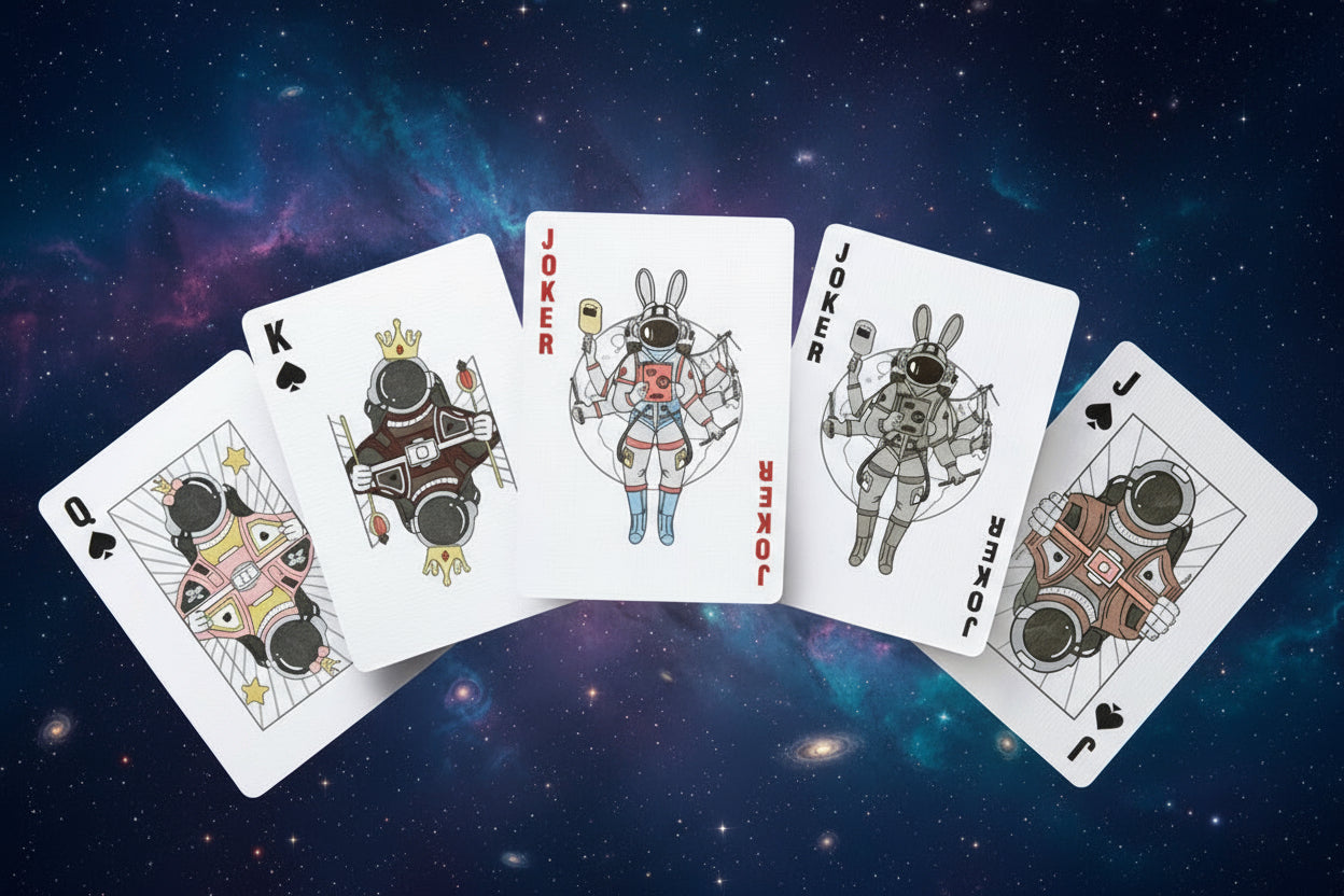 CLEP (Moon Exploration) Playing Cards by "YUETU"