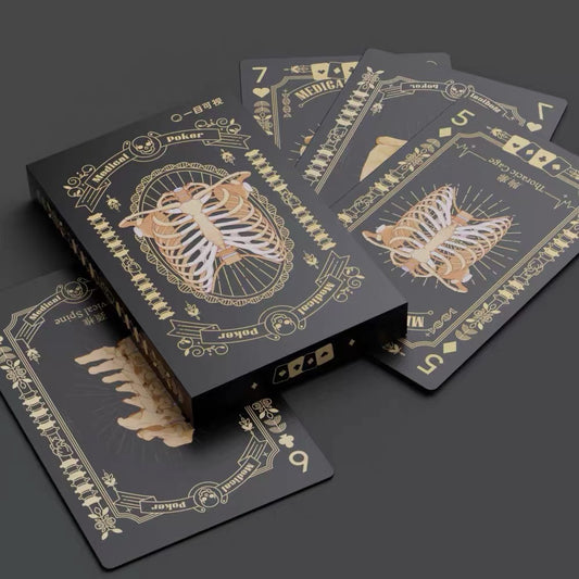 Medical Poker (Black Edition) Playing Cards
