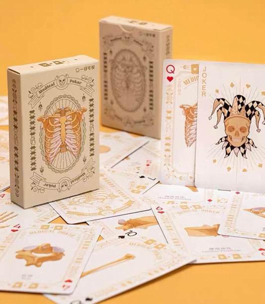 Medical Poker (White Edition) Playing Cards