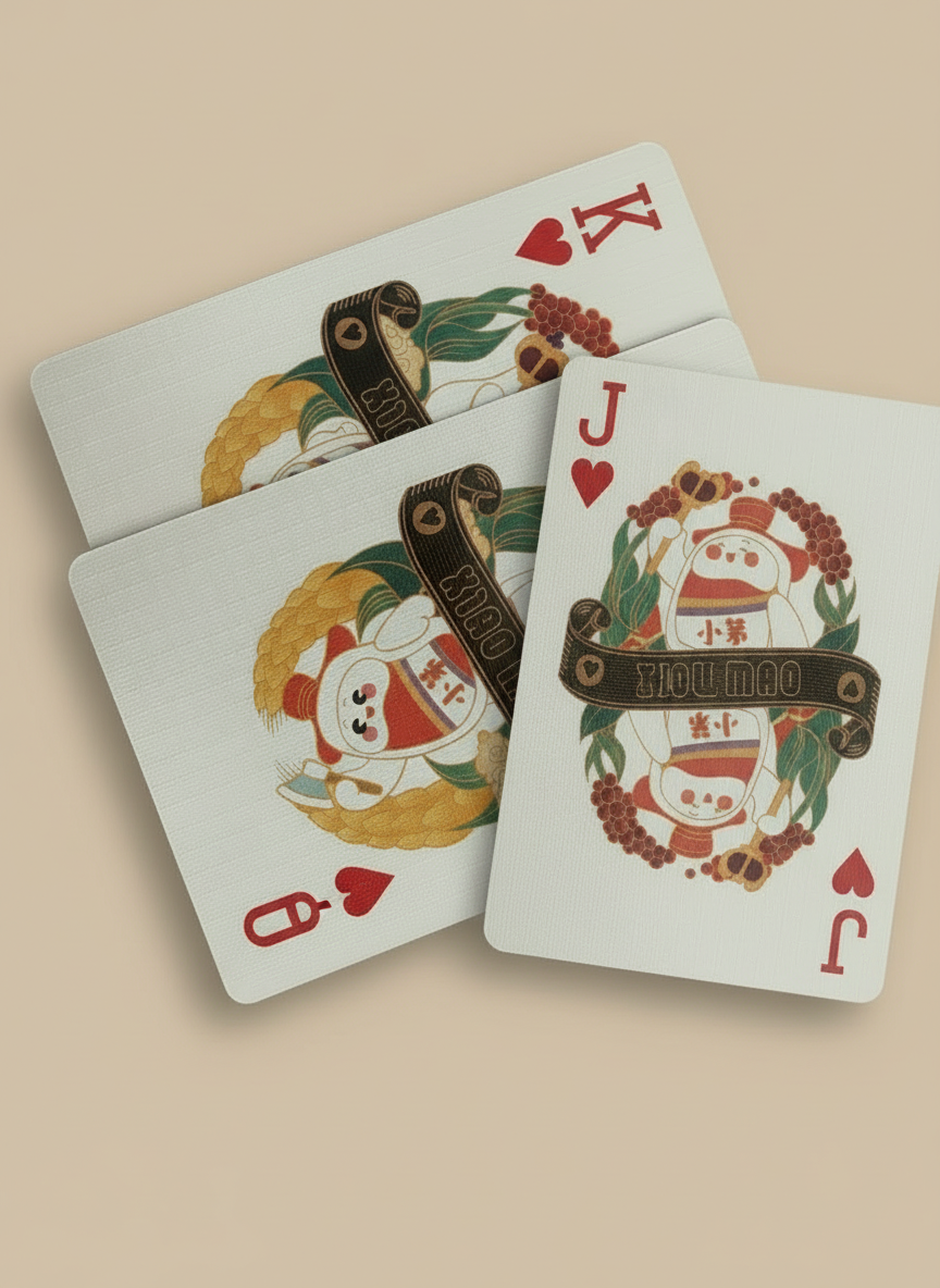 Xiao Mao RED LIMITED Edition Premium Boutique Playing Cards