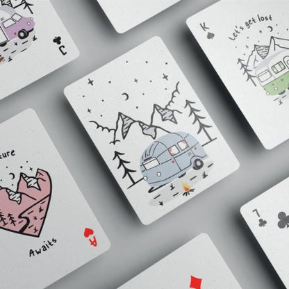 Wildwood Caravan Playing Cards by Puckator