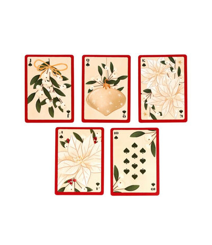 Christmas Botanicals Standard Playing Cards