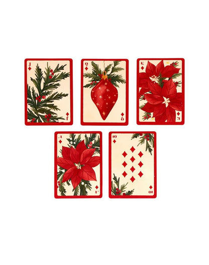 Christmas Botanicals Standard Playing Cards