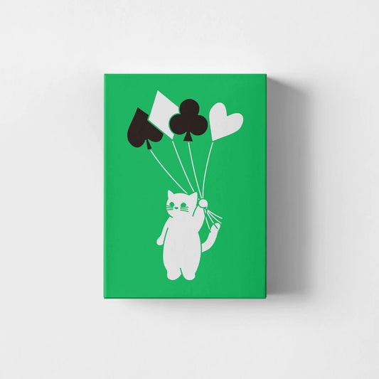 Kitten Diary - Green Limited Edition Playing Cards by ACPC