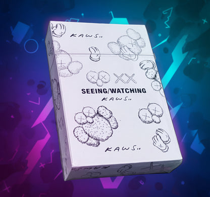 Kaws Seeing / Watching (White Edition) Playing Cards