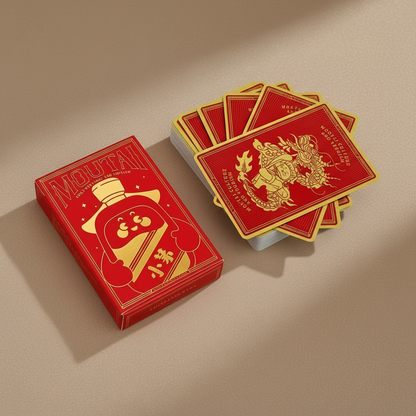 Xiao Mao RED LIMITED Edition Premium Boutique Playing Cards