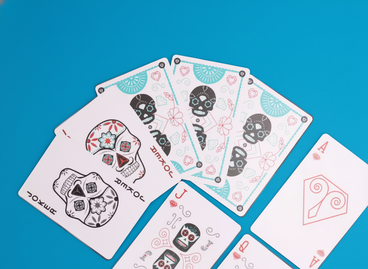 Calavera Playing Cards by PVC